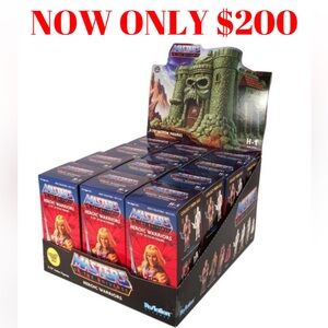 Super7 Masters of the Universe MOTU Sealed Case Of 12 Blind Box Toy Figures